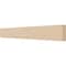Ekena Millwork 2in. W x 4in. H x 28in. L Block Woodgrain TimberThane Rafter Tail, Primed Tan RFTUR02X04X28BLKRCPR - alternate 1